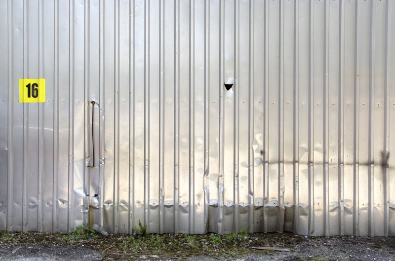 Damaged Aluminum Awnings